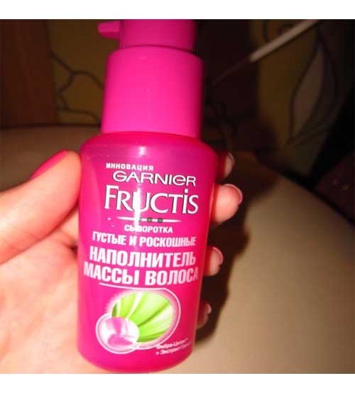 Garnier Fructis Densify Serum Leave-In Care For Thicker Thicker Hair 50ml